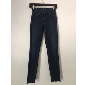 AGolde Sophie High-Rise Raw Hem